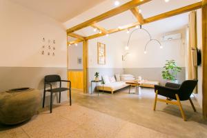 Χώρος καθιστικού στο HOME++ Xi'an