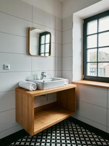 Kúpeľňa v ubytovaní Hotel a Hostinec Slunce