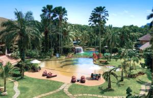 Bazén v ubytování Cyberview Resort & Spa nebo v jeho okolí