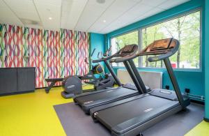 Fitness centrum a/nebo fitness zařízení v ubytování Thon Hotel Cecil