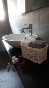 Łazienka w obiekcie Cal Dalmau Apartaments Átic