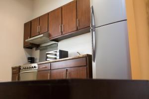 Kuchyň nebo kuchyňský kout v ubytování Madison Suites