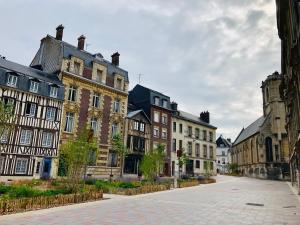 Gallery image of Joli appartement avec cour privée proche gare & centre ville in Rouen