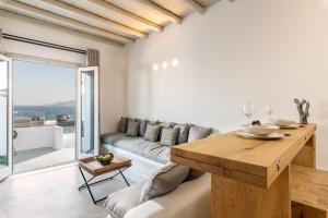 Posezení v ubytování Obsession Mykonos