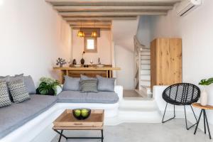 Posezení v ubytování Obsession Mykonos