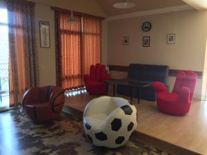 Area soggiorno di Guest House Smile