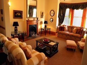 Χώρος καθιστικού στο Leeuwenbosch Country House - Amakhala Game Reserve