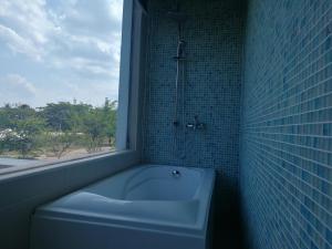 Koupelna v ubytování Casa Bianca