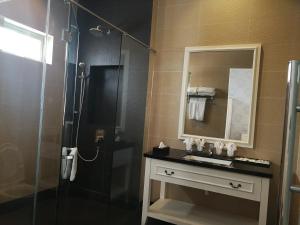 Koupelna v ubytování Casa Bianca
