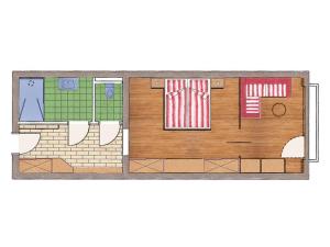 Plan piętra w obiekcie Hotel & Appartement Auerhahn