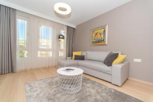 Posezení v ubytování Plovdiv City Center Kapana with garage