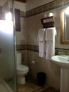 A bathroom at Habitaciones Sajorami Beach