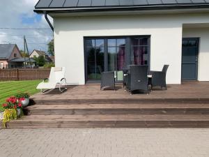 Zahrada ubytování Pärnu Lubja Apartments