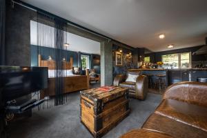 Zona de lounge sau bar la Storr Apartments