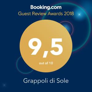 een kortingsteken voor een Quest Review Awards met een gele cirkel bij Grappoli di Sole in Rome