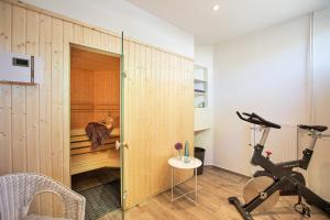 Fitness centrum a/nebo fitness zařízení v ubytování Weinbek