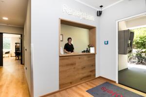 Vstupní hala nebo recepce v ubytování mk hotel eschborn