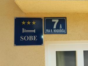 Certifikát, hodnocení, plakát nebo jiný dokument vystavený v ubytování Flower Double Room SPLIT - Dugopolje