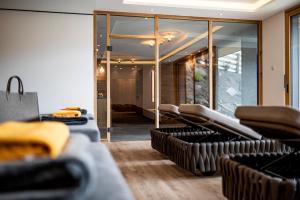 Istumisnurk majutusasutuses Hotel Rommisa