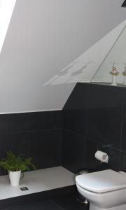 Kúpeľňa v ubytovaní Apartament STUDIO i Apartament ZADOMEK Spytkowice koło ZATORA