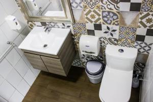 Um banheiro em Hostal Providencia