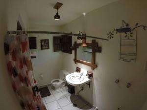 Koupelna v ubytování Casa Aditi