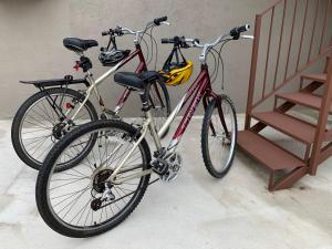 Jazda na bicykli v okolí ubytovania El niu del volcà + 13 fotografií