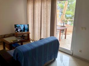 TV a/nebo společenská místnost v ubytování Apartments Nautic