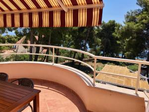 Balkón nebo terasa v ubytování Apartments Nautic