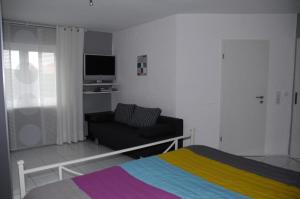 Llit o llits en una habitació de Haus Kölsch