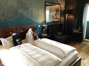 Ein Bett oder Betten in einem Zimmer der Unterkunft Haus Grünewald Unsleben