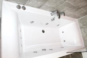 Koupelna v ubytování Reads Luxury Jacuzzi Apartments