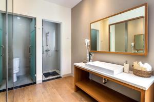 Koupelna v ubytování Annupuri Villas Bali