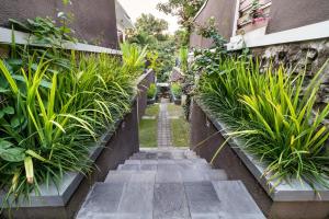 Zahrada ubytování Annupuri Villas Bali