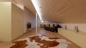 Posezení v ubytování Chesa Silvretta Duplex