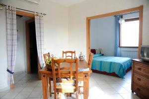 Posteľ alebo postele v izbe v ubytovaní Poggio delle Rose Tuscany Relais