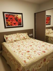 En eller flere senge i et værelse på Park Veredas