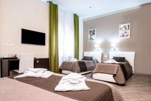 Posteľ alebo postele v izbe v ubytovaní Mia Resort