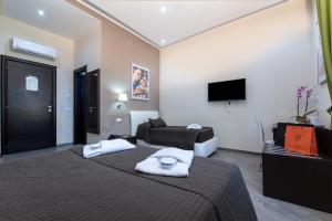 Posteľ alebo postele v izbe v ubytovaní Mia Resort