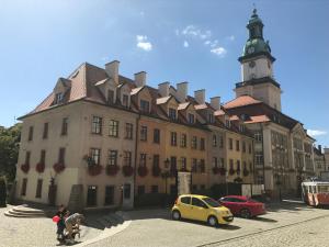 Bygningen som lejligheden ligger i