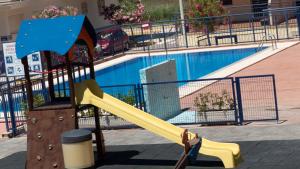 Bazén v ubytování Apartamento Playa Moncofar - Xilxes nebo v jeho okolí