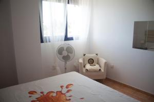 Postel nebo postele na pokoji v ubytování Apartamento Playa Moncofar - Xilxes