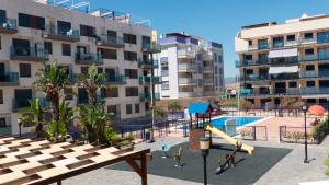 Bazén v ubytování Apartamento Playa Moncofar - Xilxes nebo v jeho okolí