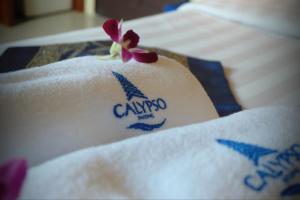 Vottorð, verðlaun, skilti eða annað skjal til sýnis á Calypso Patong Hotel