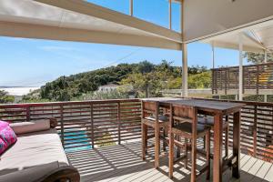 A balcony or terrace at The Lighthouse, Noosa Hill