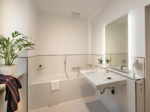 Koupelna v ubytování Hotel Palmenhof