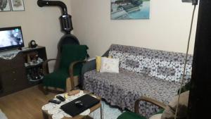 Televisyen dan/atau pusat hiburan di Guest House Jevtović