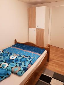 Postel nebo postele na pokoji v ubytování Ferienwohnung Mendig - Wasserschöpp