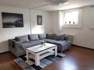 Posezení v ubytování Ferienwohnung Mendig - Wasserschöpp