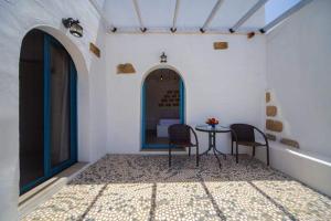 Patio alebo iná vonkajšia časť ubytovania Pontoria Stegna Studios
